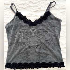 Embellished cami ROMWE size S